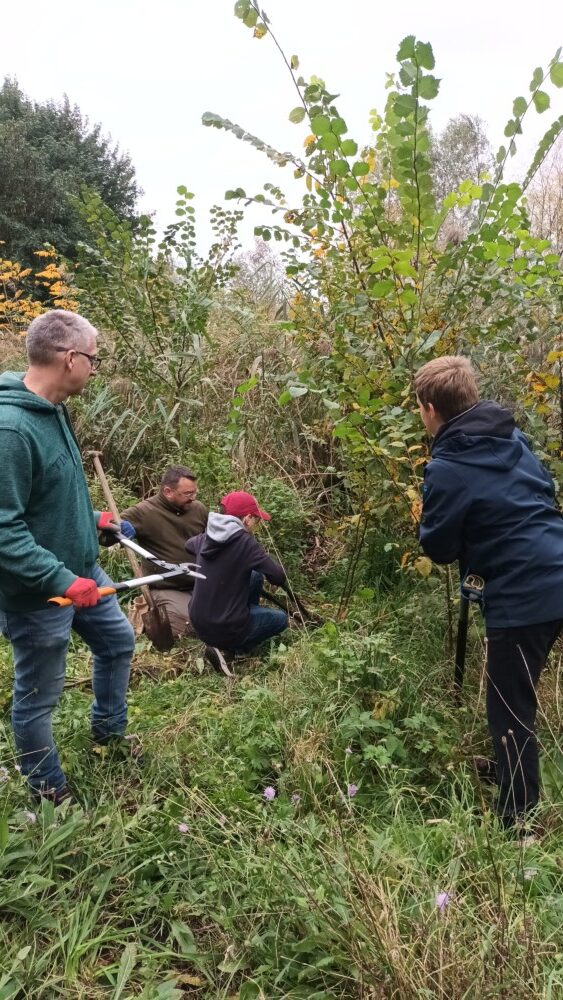 Arbeiten am Gartentag - Gruppenbild