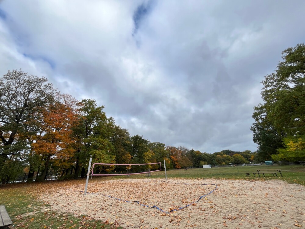 Gartentag - Beachvolleyballfeld