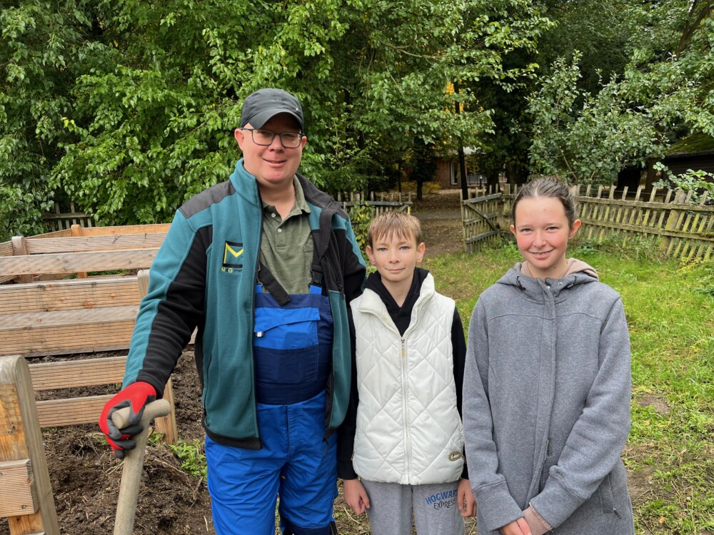 Gartentag - Helfende