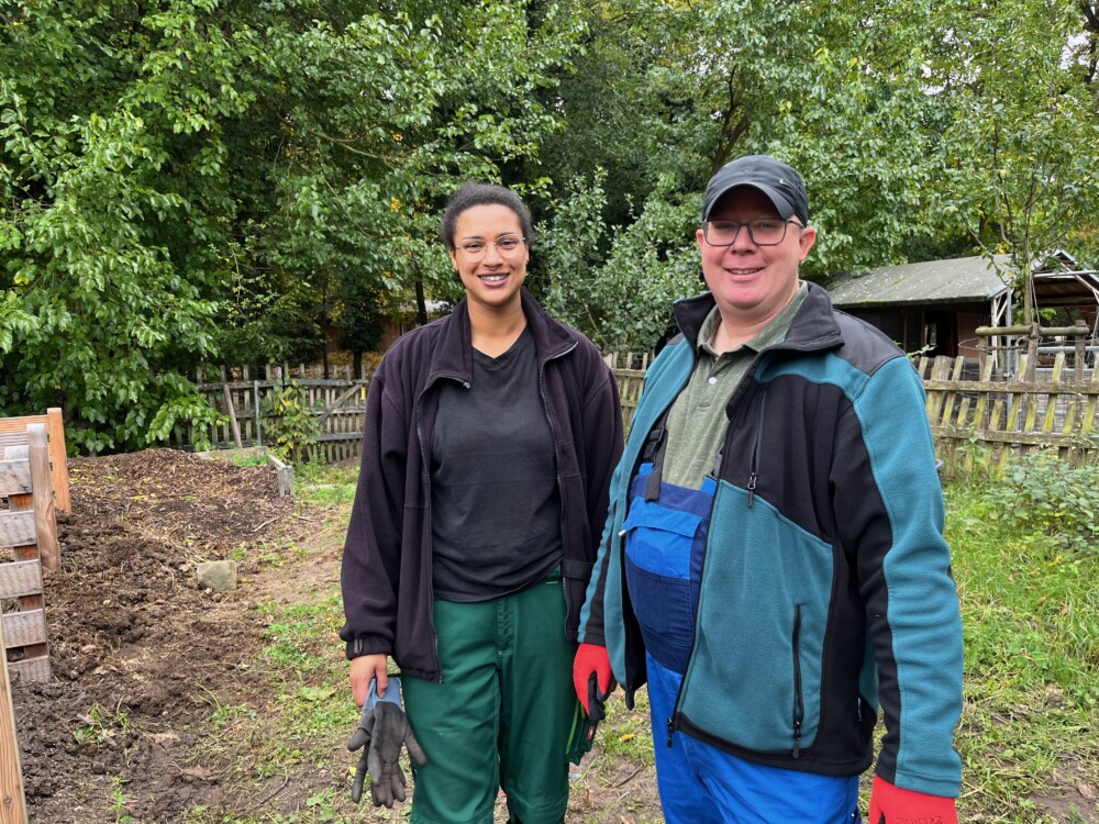 Gartentag - Helfende