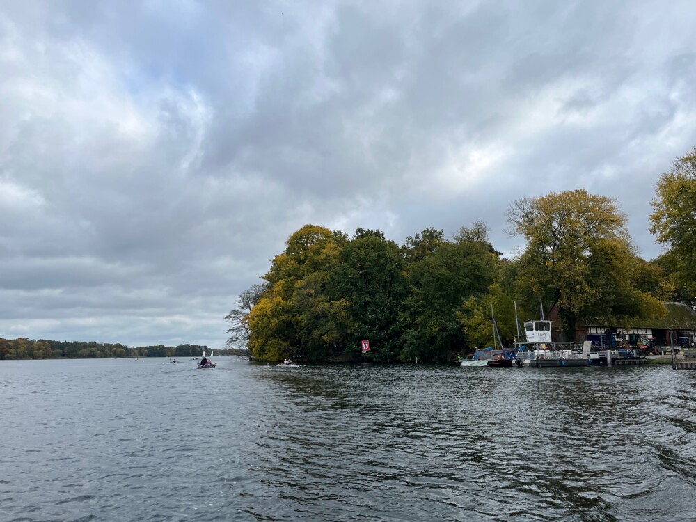 Gartentag - Überfahrt zur Insel, Tegeler See